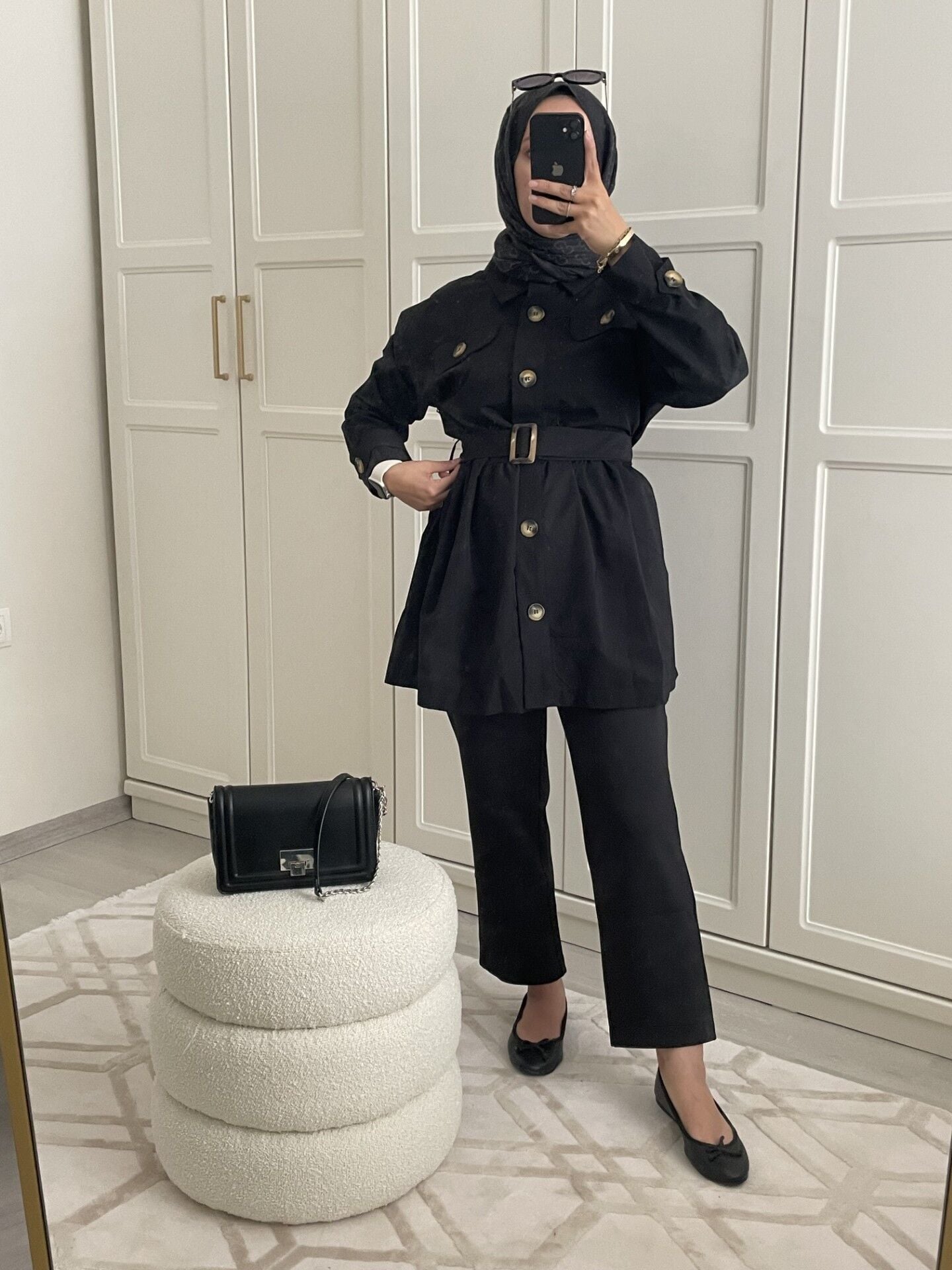Florence Trenç Siyah 1